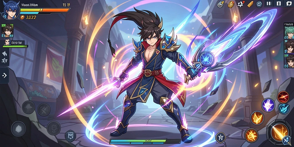 Tangkapan layar dari sistem gacha saat mendapatkan item baru.