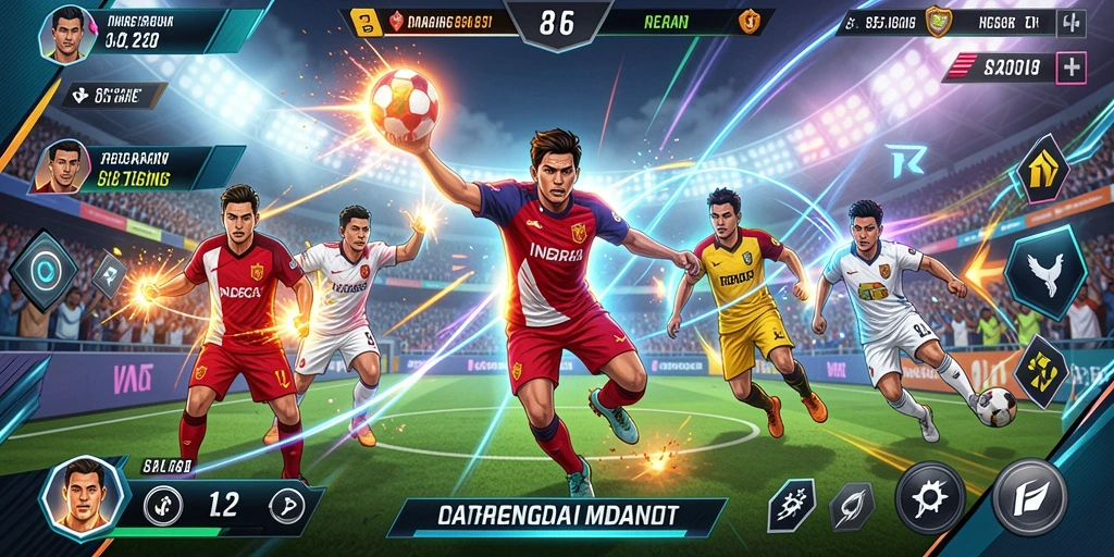 Antarmuka sosial yang memudahkan interaksi antar pemain.