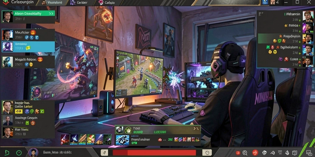 Fitur multiplayer yang memungkinkan bermain dengan teman.