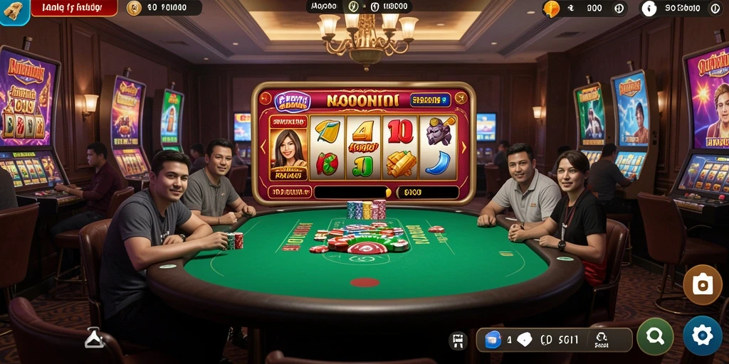 Momen seru dalam kompetisi multiplayer.