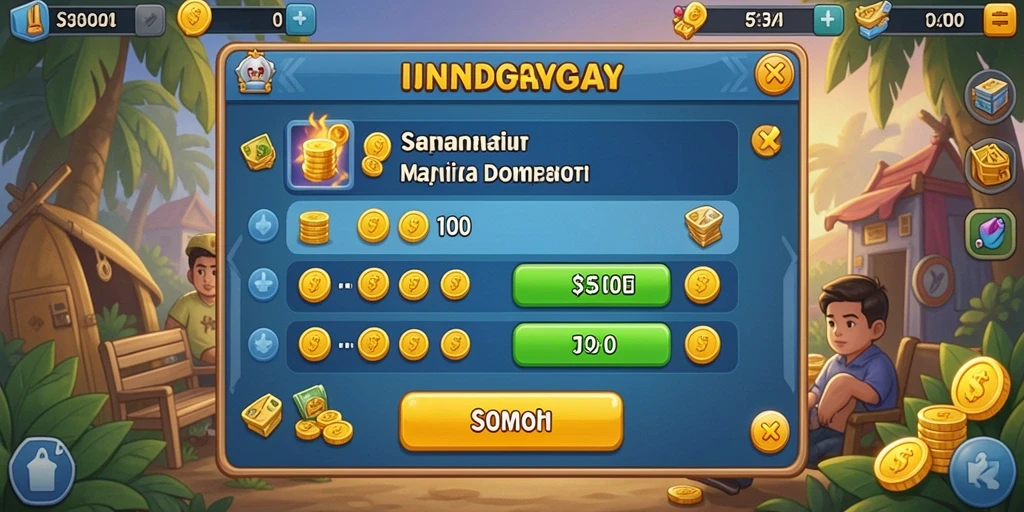 Pemandangan luar angkasa yang cantik dan menawan dalam game.